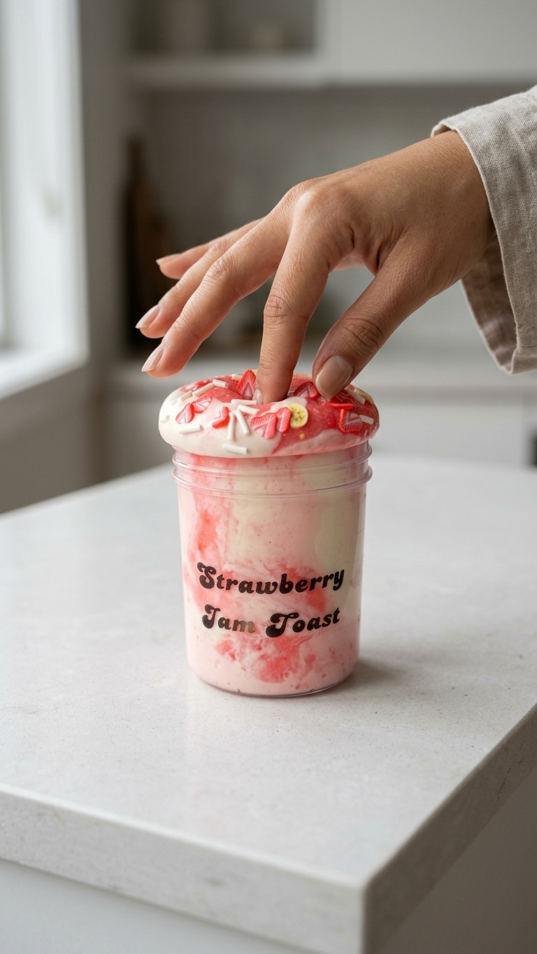 STRAWBERRY JAM TOAST